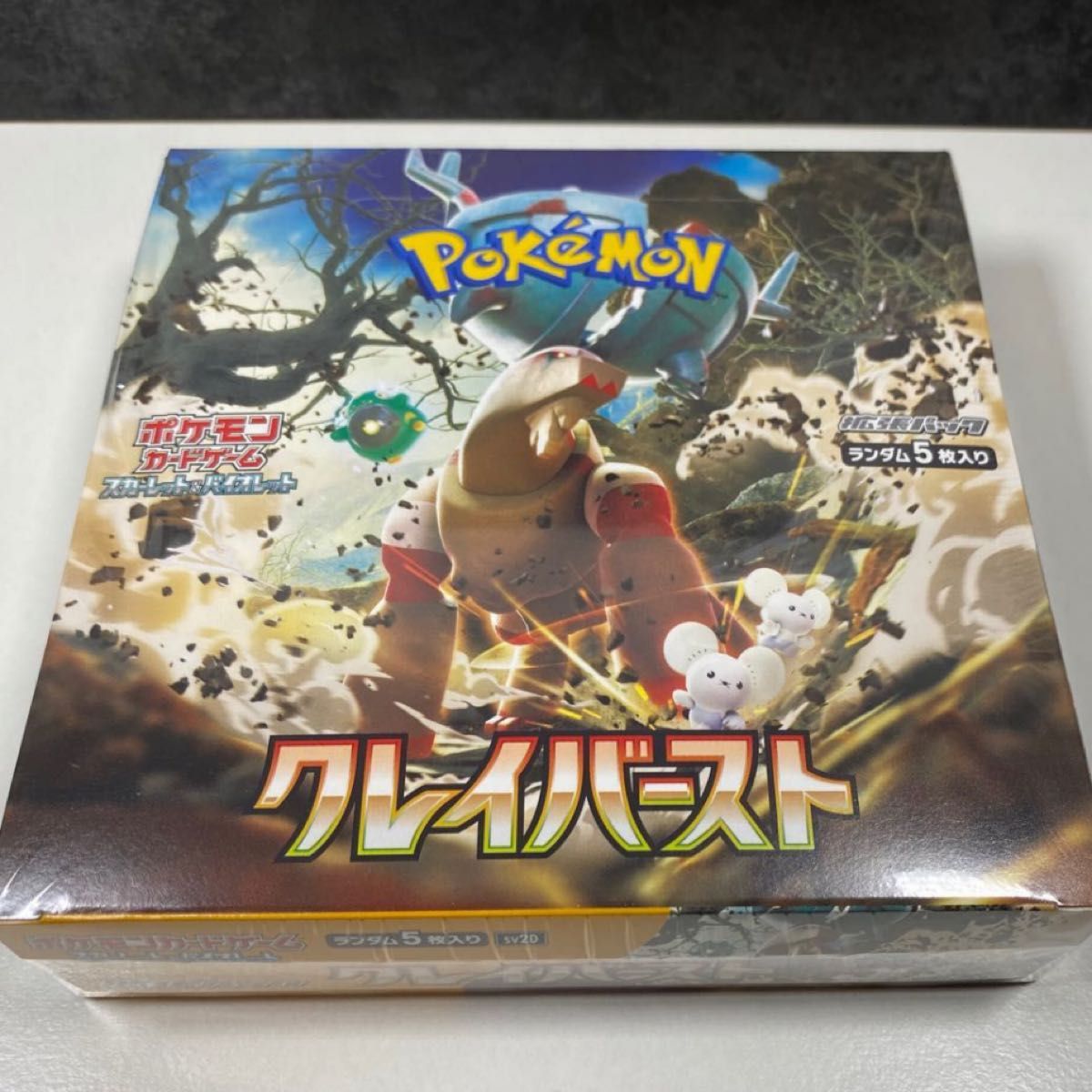 ポケモンカードゲーム 1BOX クレイバースト シュリンク付き｜Yahoo 