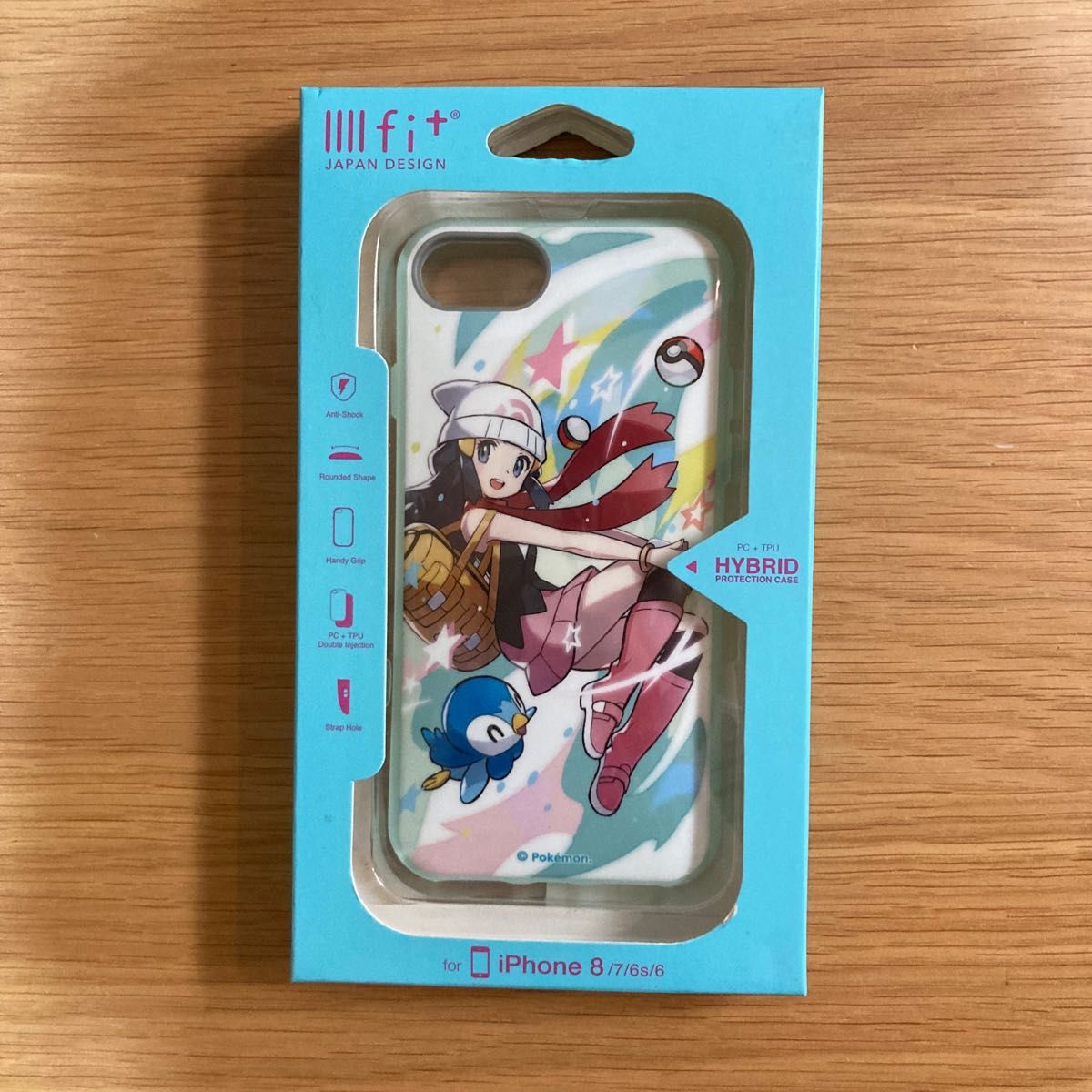 ポケモントレーナーズ ヒカリのiPhoneケース イーフィット ポケモントレーナーズ ヒカリのiPhoneケース イーフィット
