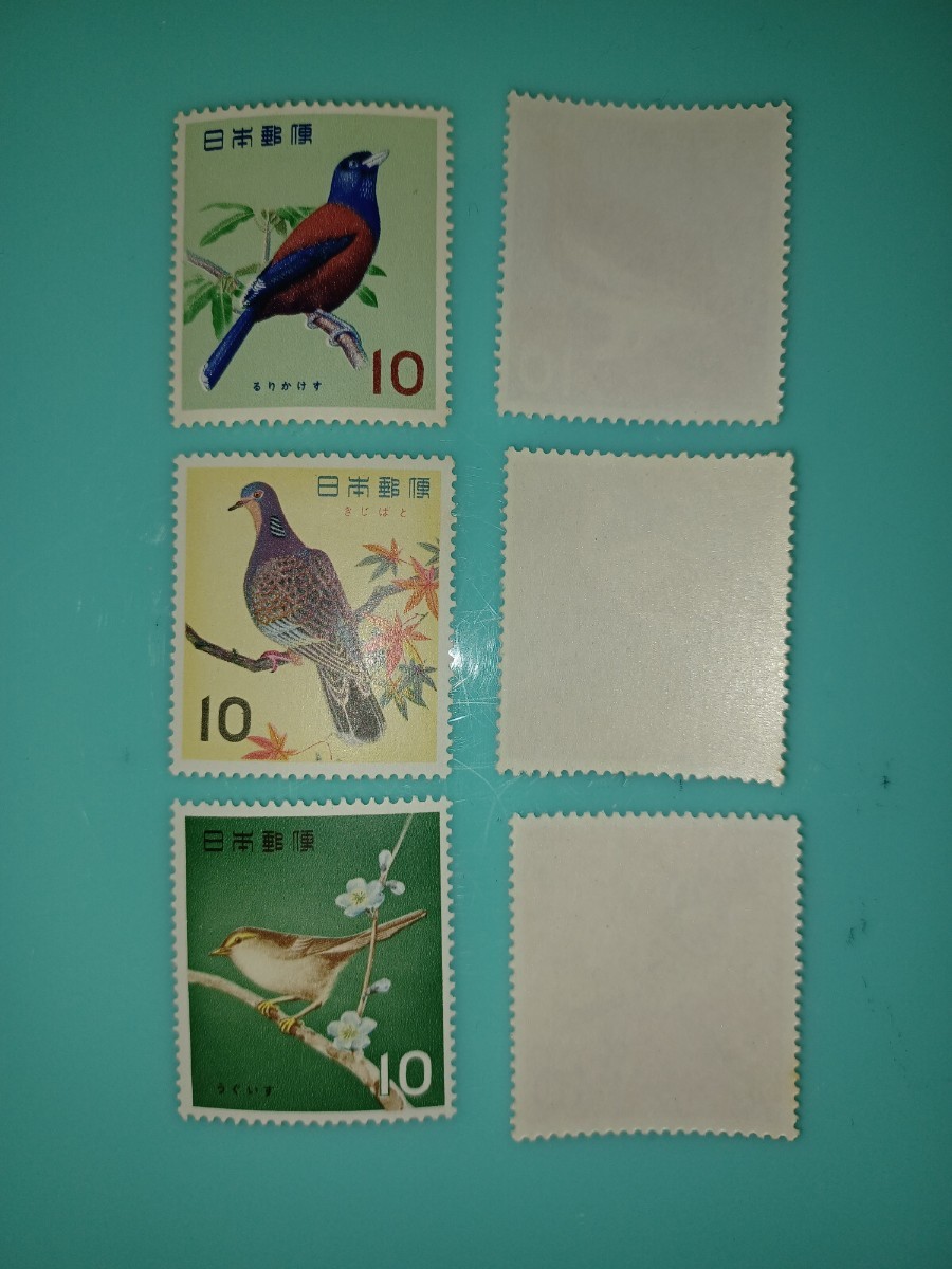 [ bird series ][ unused commemorative stamp a]6 kind .