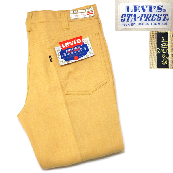 希少 デッドストック ! 1975年製 LEVI'S ビンテージ STA-PREST