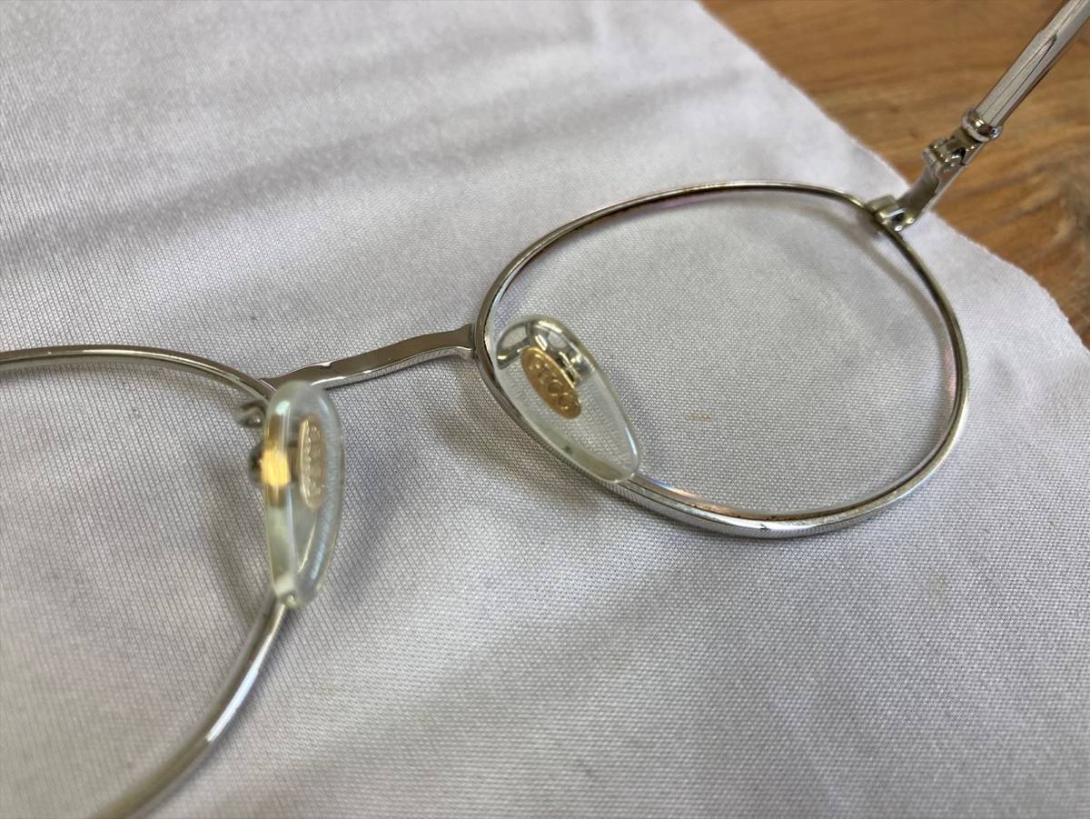 bコンパクト GUCCI グッチ 眼鏡 メガネ めがね GG-3714 ※ジャンク品 メガネのみ_画像5