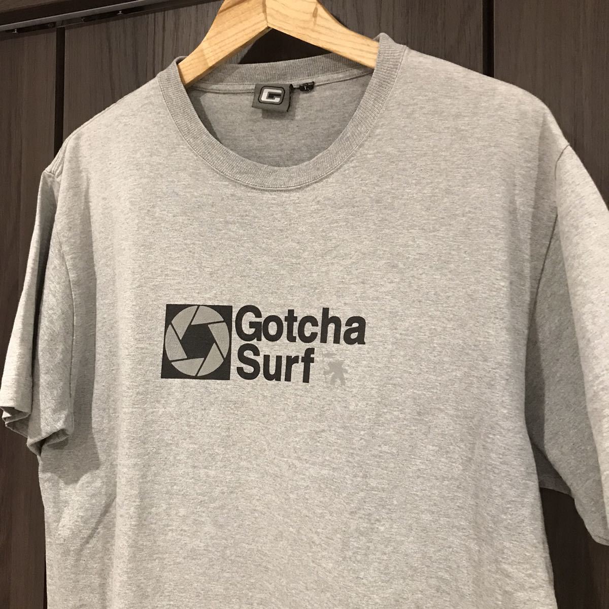 GOTCHA SURF ガッチャサーフ Tシャツ グレー Lサイズ 海 ファッション サーフィン _画像2