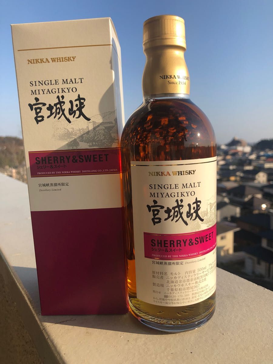 ニッカウヰスキー 余市12年 蒸溜所限定 SHERRY＆SWEET 500ml - 酒