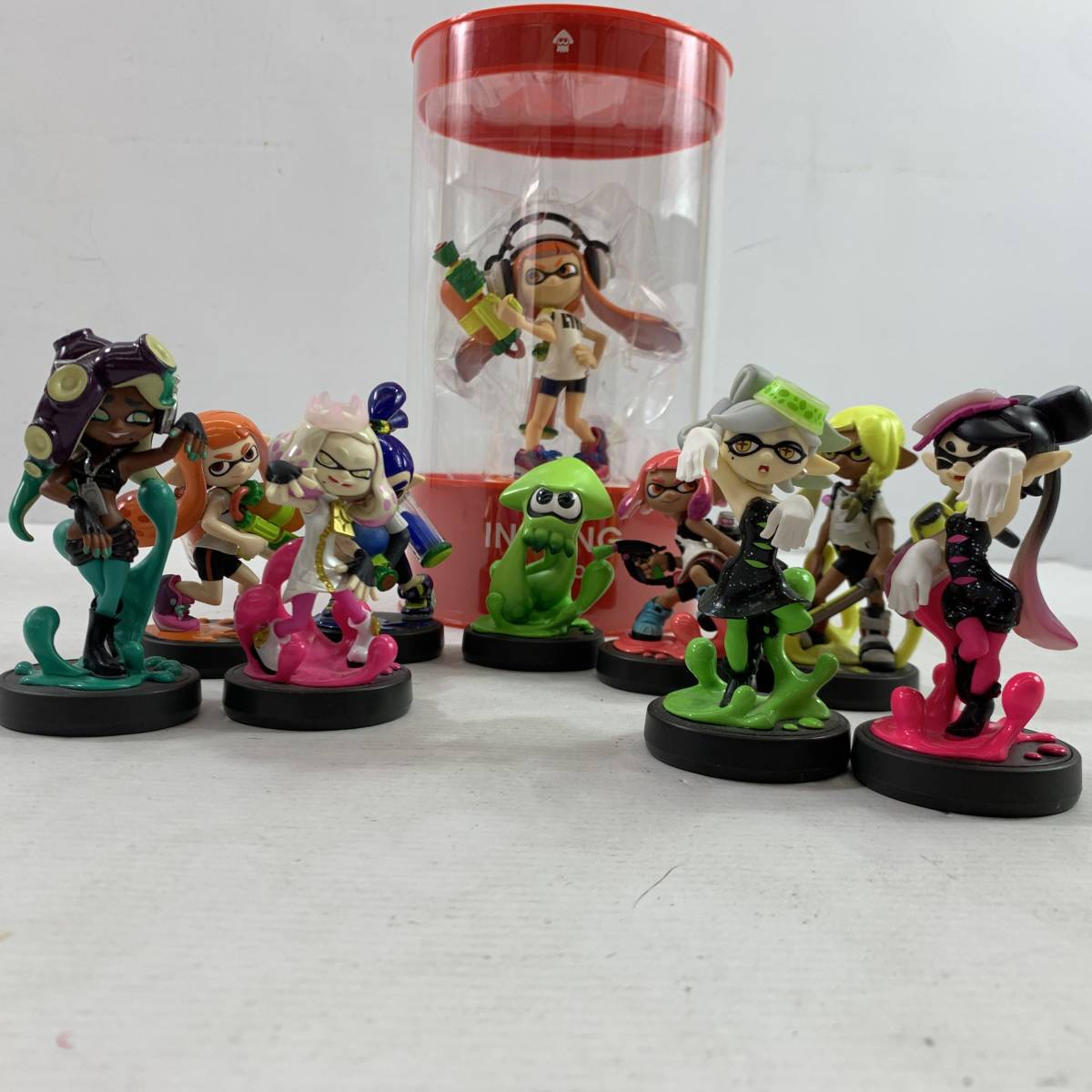 スプラトゥーン amiibo 9体 + ジャンク2体-