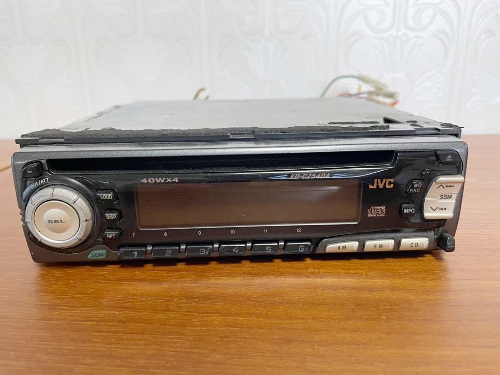 [JVC]KD-CZ54DA Car Audio CD Kenwood рабочее состояние подтверждено CD плеер KENWOOD 1DIN
