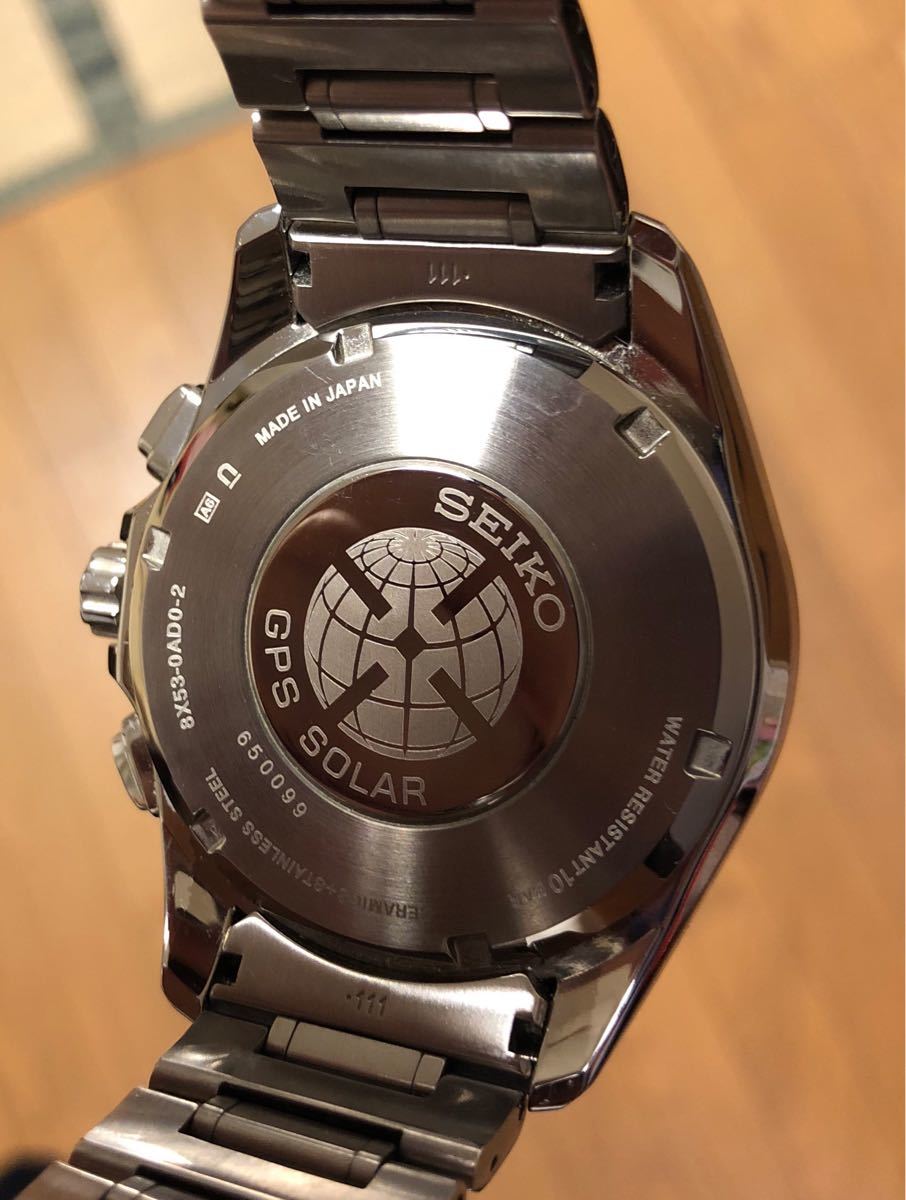 精工Astron GPS SBXB 077 GPS太陽能男士腕錶 原文:セイコー アストロン GPS SBXB077 GPSソーラー　メンズ腕時計