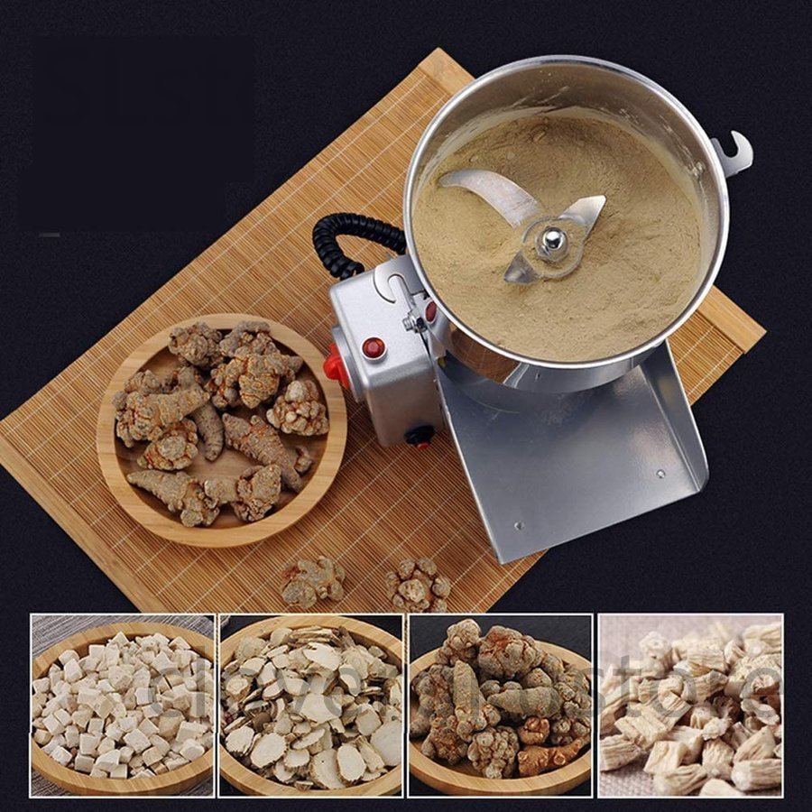  made flour machine home use business use electric made flour machine high speed Mill compact crushing machine 700g small size electric Mill spice . thing crushing machine rice flour wheat raw medicine spice flour 