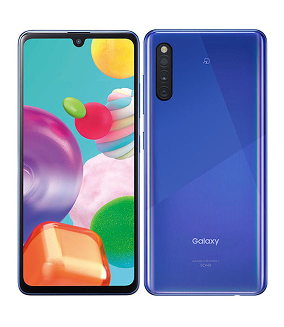 上品 Galaxy A41 ブルー【安心保証】 au SCV48[64GB] Android