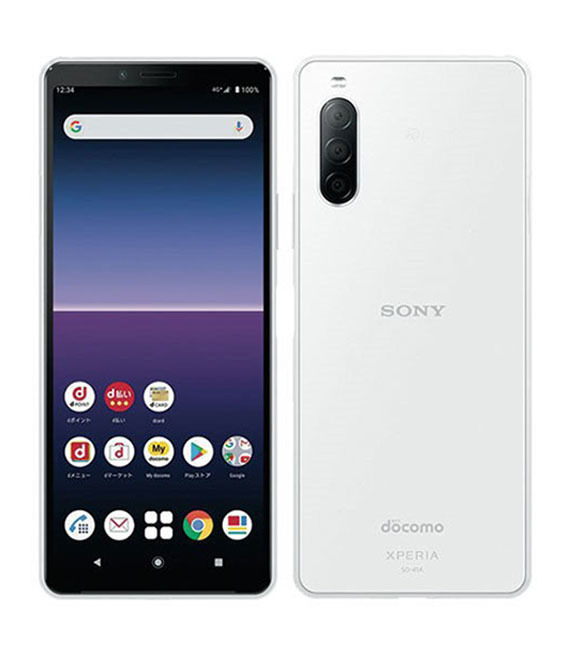 福袋セール】 10 Xperia II ホワイト【安心保証】 docomo SO-41A[64GB