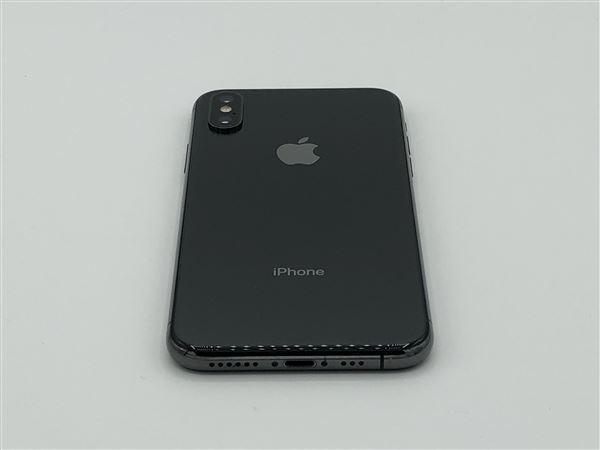 完璧 iPhoneXS[64GB] SIMロック解除 au スペースグレイ【安心保証