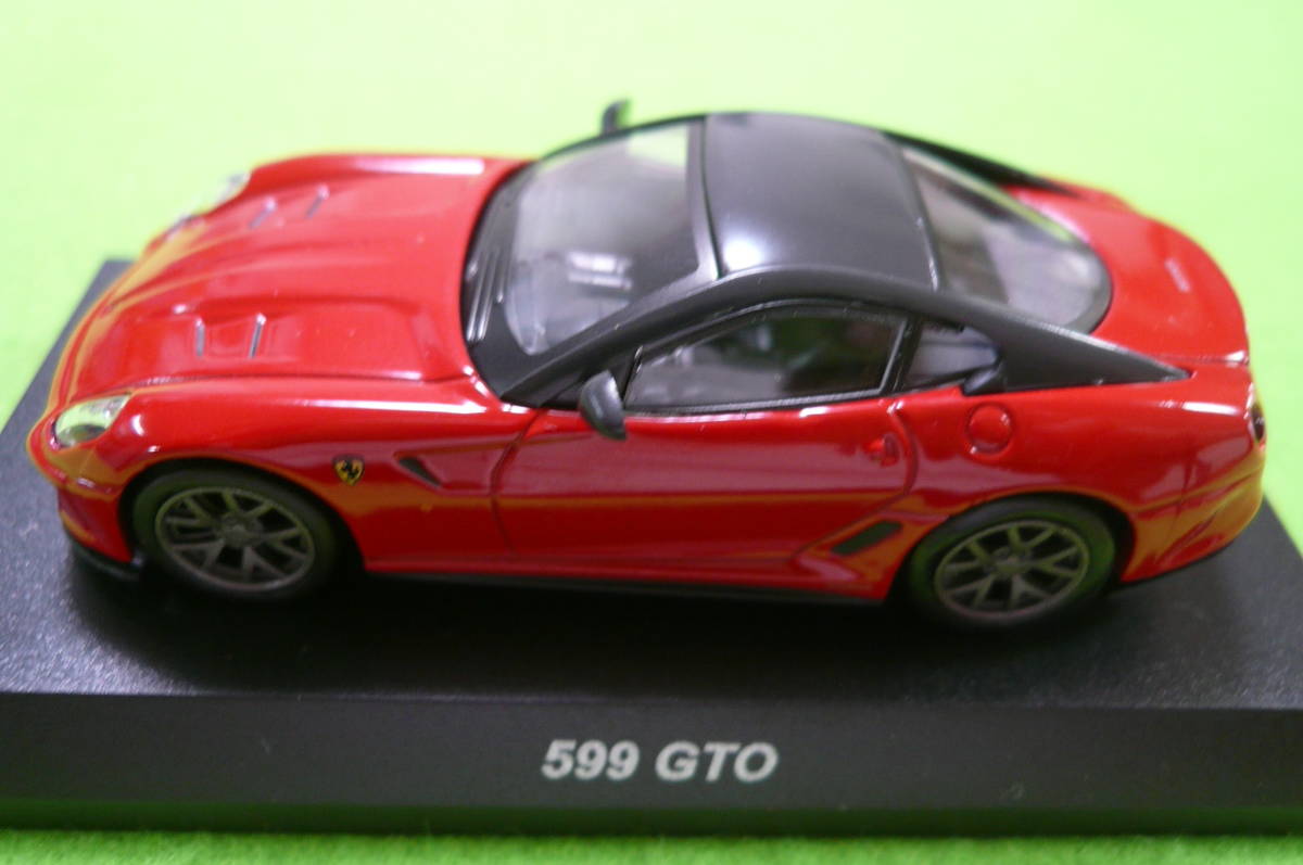 【希少・新品】京商1/64 ミニカーコレクション★ フェラーリ 599 GTO ☆ レッド_画像1