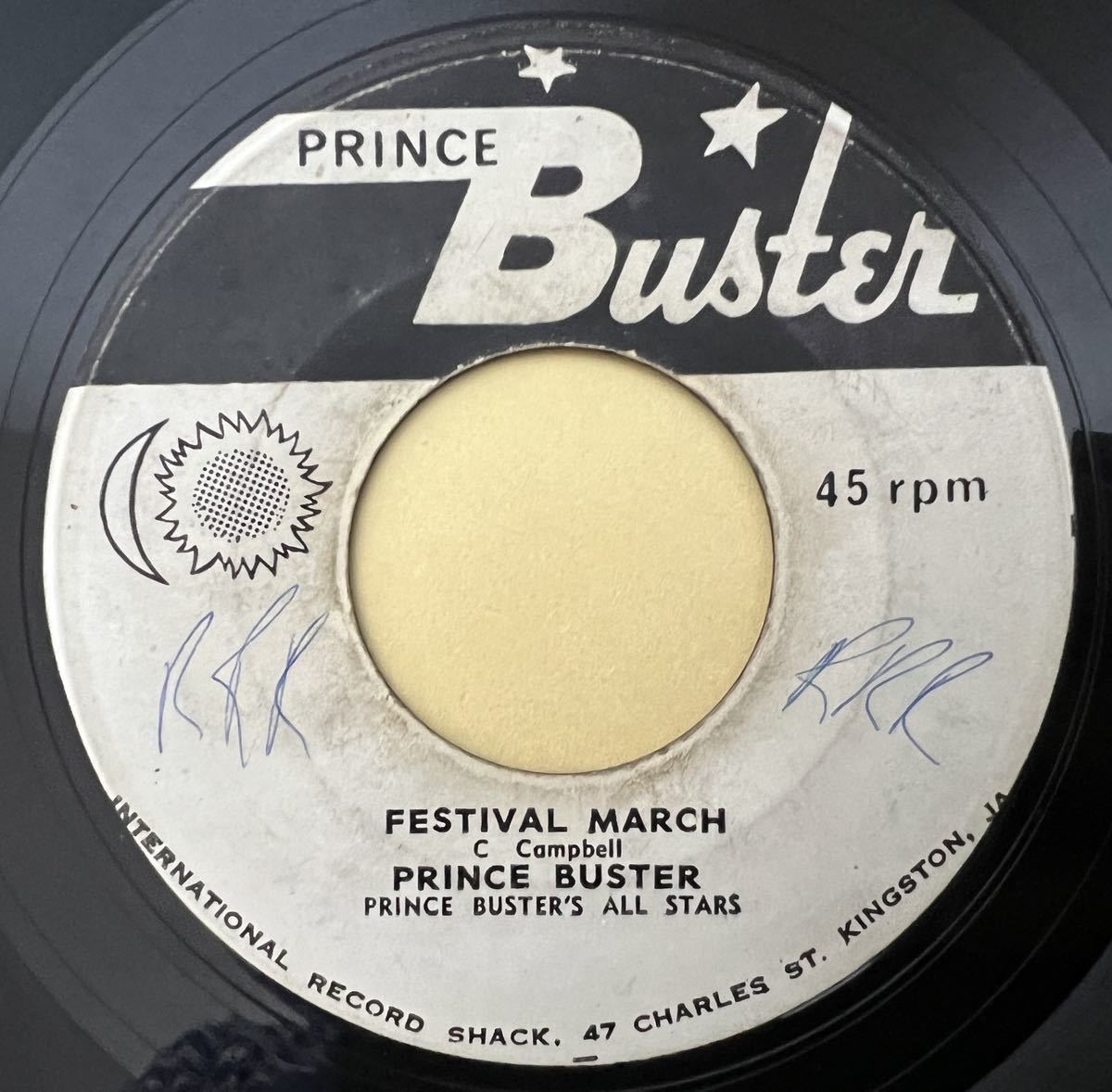 Festival March/Prince Buster Ska Rocksteady レゲエ レコード