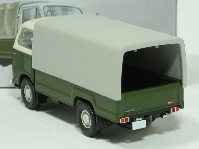 日産キャブオール1900 前期型（緑）LV-111b【トミーテック社1/64ミニカー】【トミカの時】_画像2