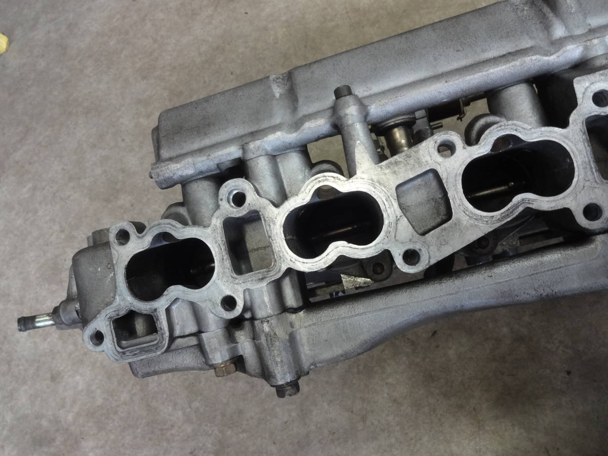 【純正】 RB26 6連スロットル サージタンク スロットルボディー GT-R BNR32 BCNR33 BNR34 6スロ インマニ throttle body スロボ RB26DETT_画像6