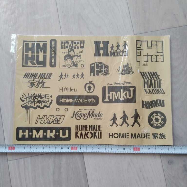 HOME MADE family / Tour goods sticker with defect 