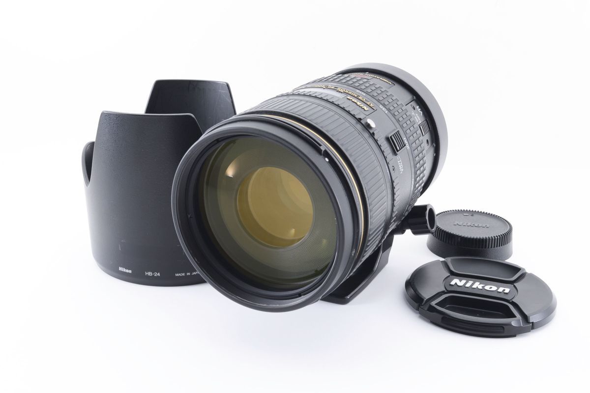 お買得!】 □美品□NIKON AF VR-NIKKOR 80-400mm F4.5-5.6 D ED□Z125