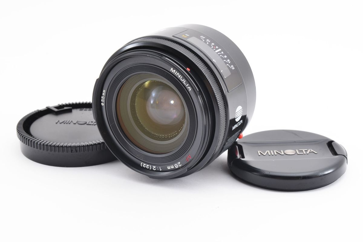 ■良品■MINOLTA AF 28mm F2 SONY■C437 ソニー ミノルタ_限定一台！