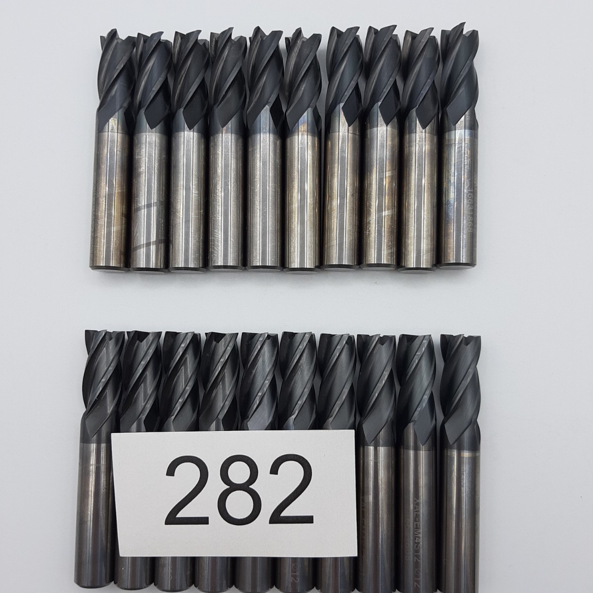 超硬 ラフィングエンドミル 4枚刃 12mm 2本 チタンコーティング 未使用品