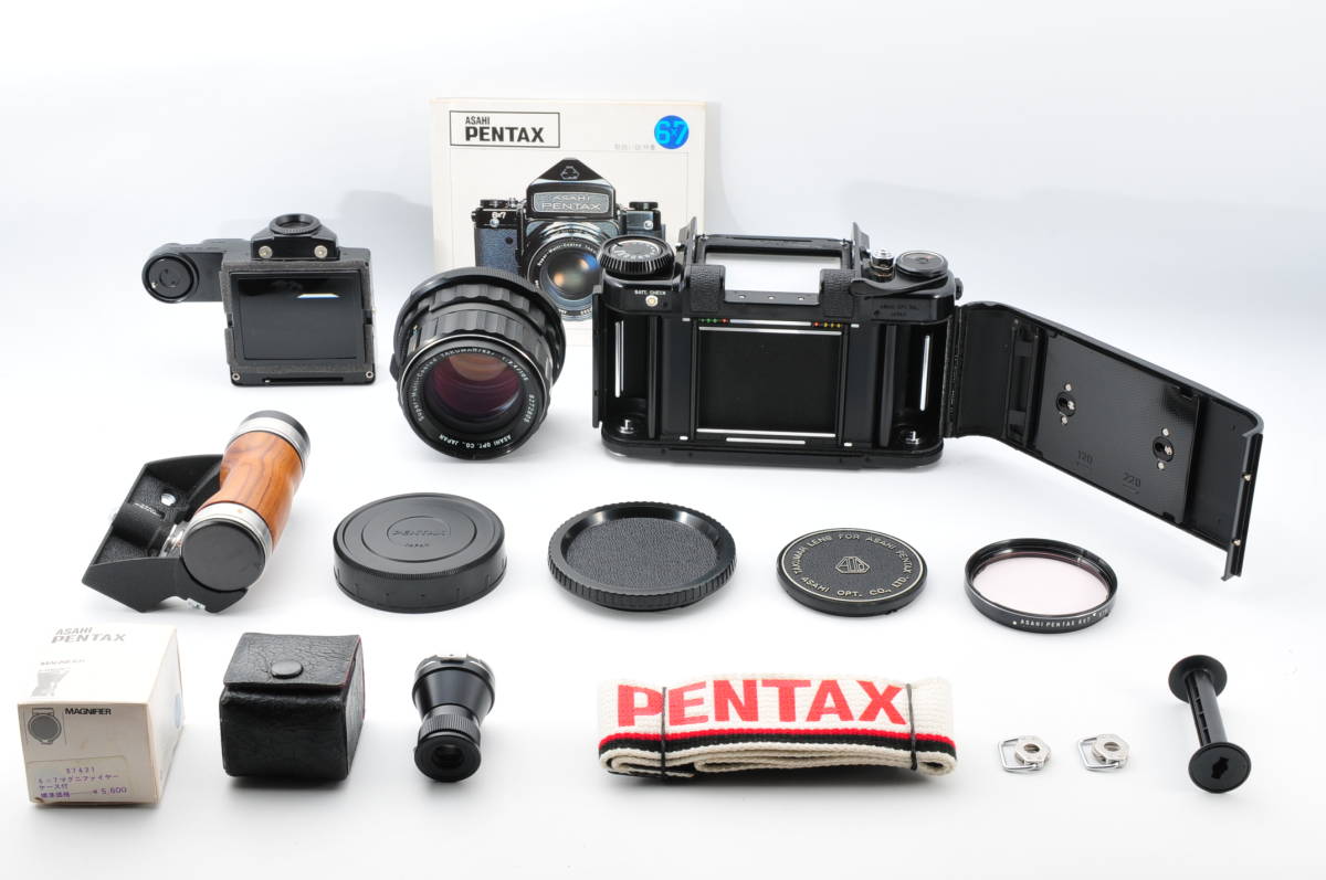 SALE／60%OFF】 6x7 PENTAX ペンタックス ☆極上品☆ 67 #981 付属品