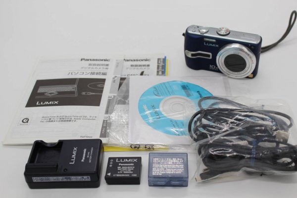 パナソニック デジタルカメラ LUMIX (ルミックス) DMC-TZ3 ブルー