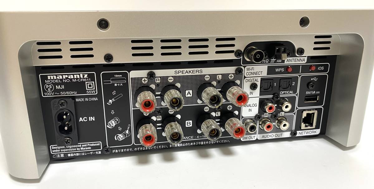 [ Junk ]Marantz Marantz M-CR611 в высоком разрешени соответствует все в одном сеть CD ресивер CD панель с дистанционным пультом 