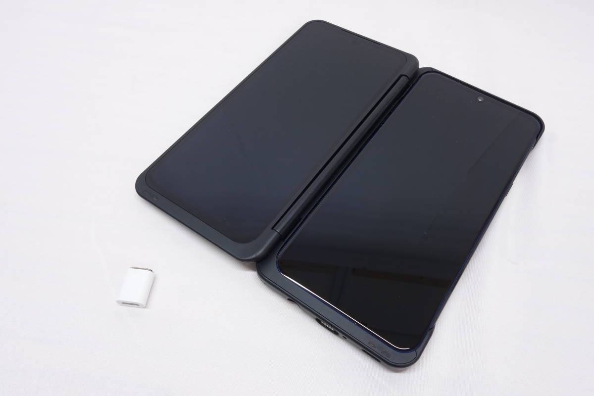 secondhand goods * DoCoMo LG V60 ThinQ 5G L-51A / dual screen case