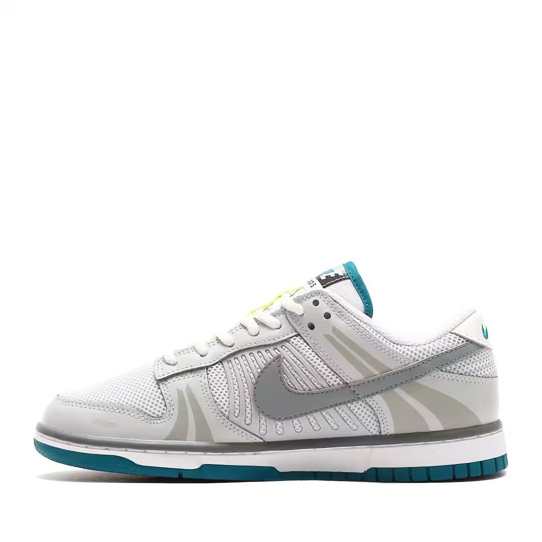 NIKE WMNS DUNK LOW TIMELESS ZOOM VOMERO5 GREY FJ5473-099ナイキ ウィメンズ ダンク ロー タイムレス ズームボメロ5 WMNS27cm定価14300円_画像3