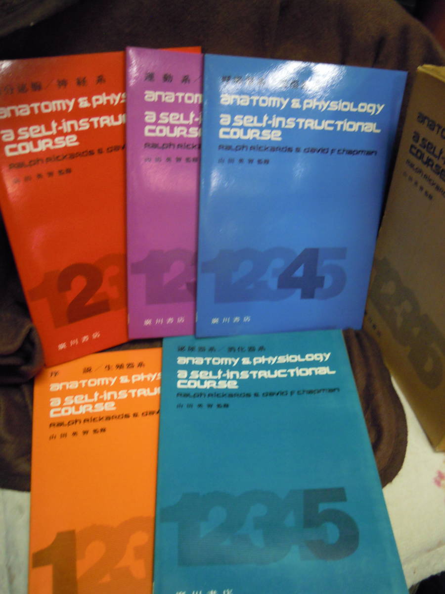 P3-23　ひとりで学べる解剖と生理　全5巻　昭和54年　初版　廣川書店_画像2