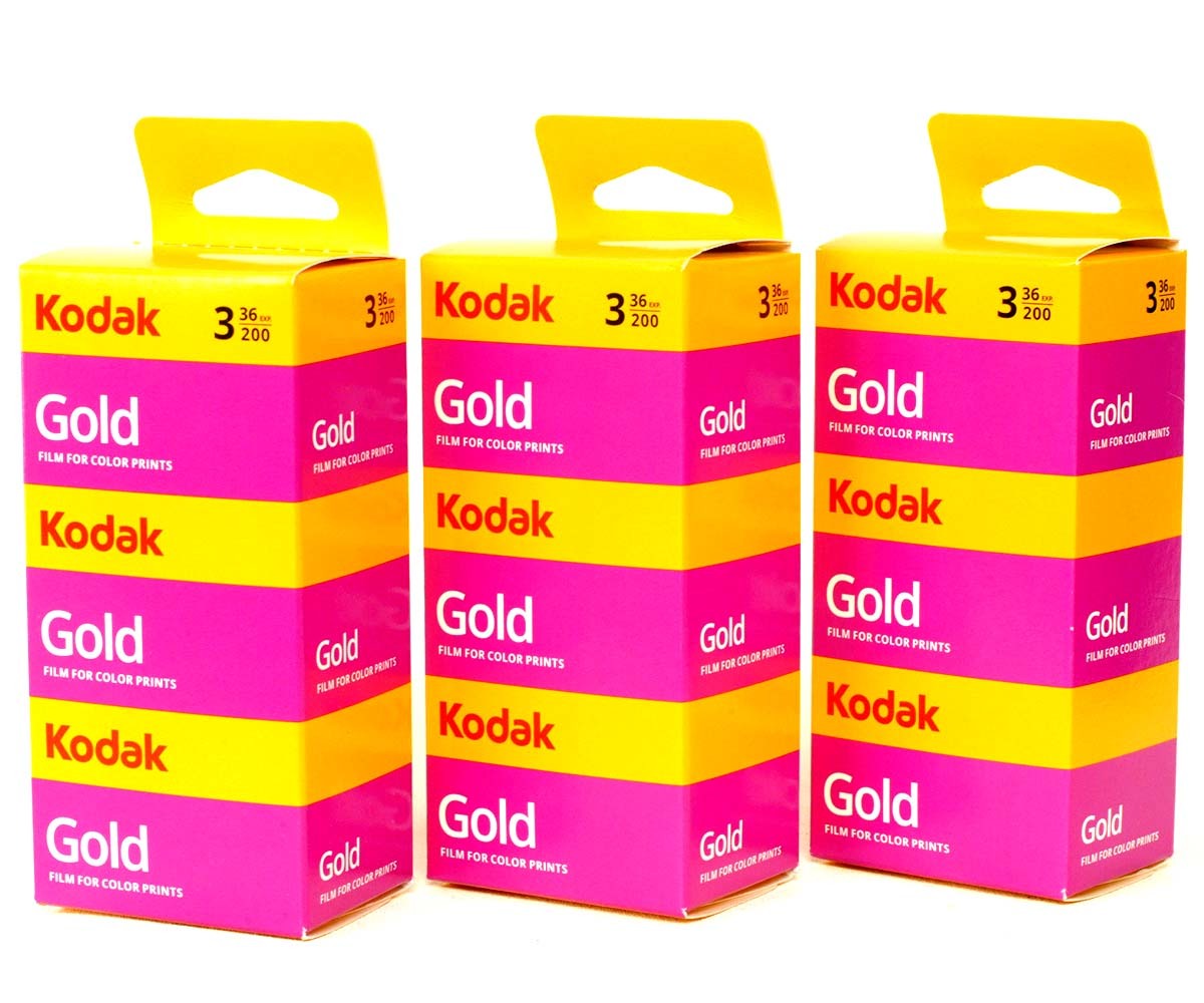 GOLD200-36枚撮【9本】Kodak カラーネガフィルム ISO感度200 135/35mm【即決】コダック CAT188-0806★0041771880804 新品_画像1