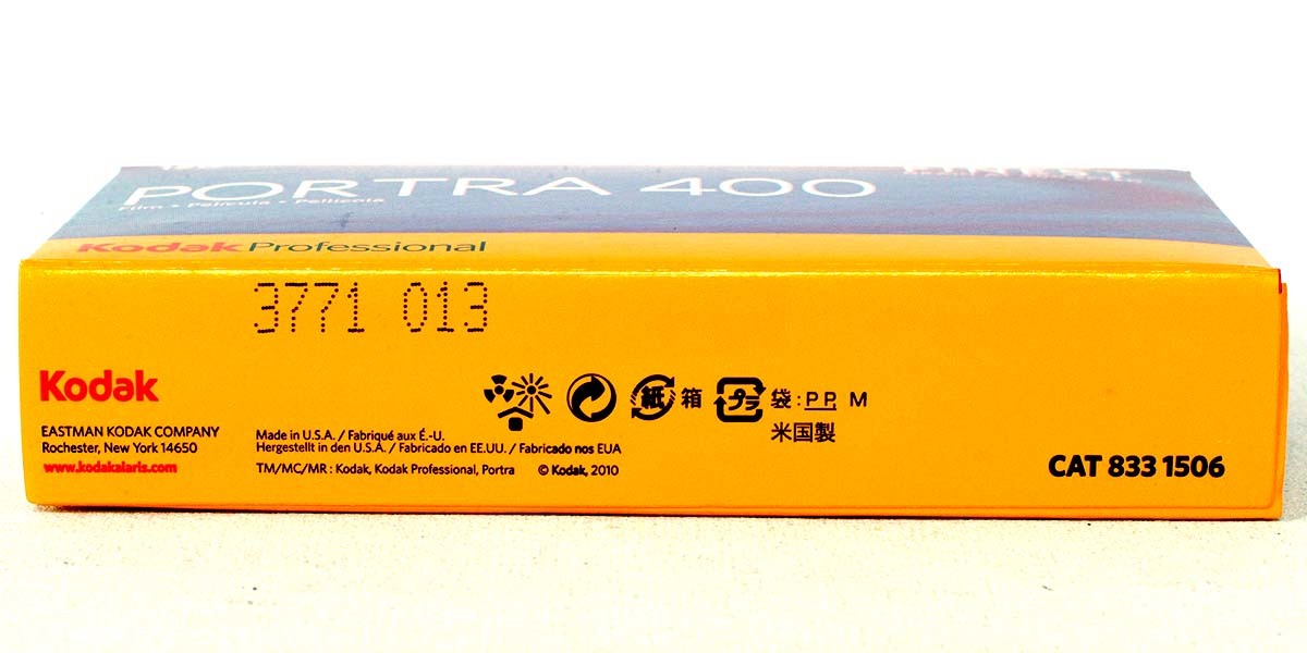 [2023-12期限] ポートラ 400 ブローニー120 PORTRA【5本入】ネガカラーフィルム【即決】コダック Kodak CAT 833-1506★0041778331507_画像5