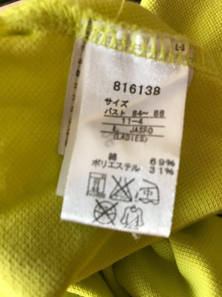 puma プーマジャパン ネオンカラー ポロシャツ レディス L 正規品_画像4