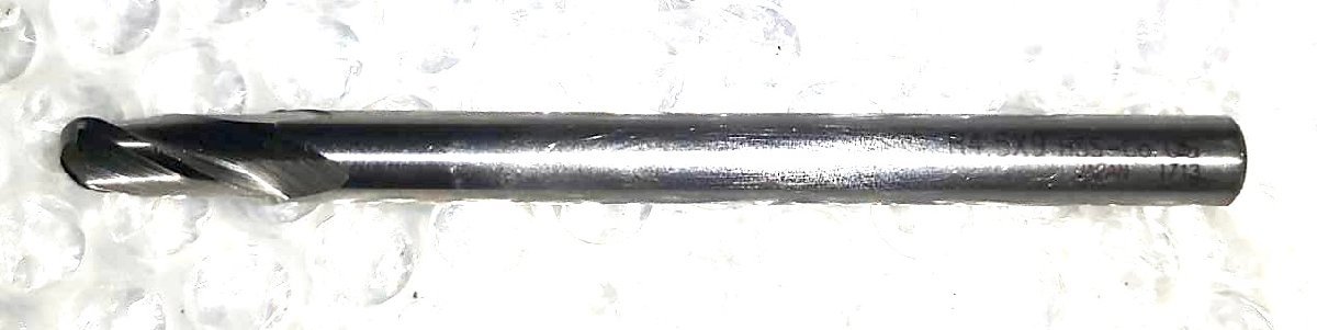 OSG　ボールエンドミル R4.5×9　シャンク8　刃長18　全長100　NO,B142_画像2