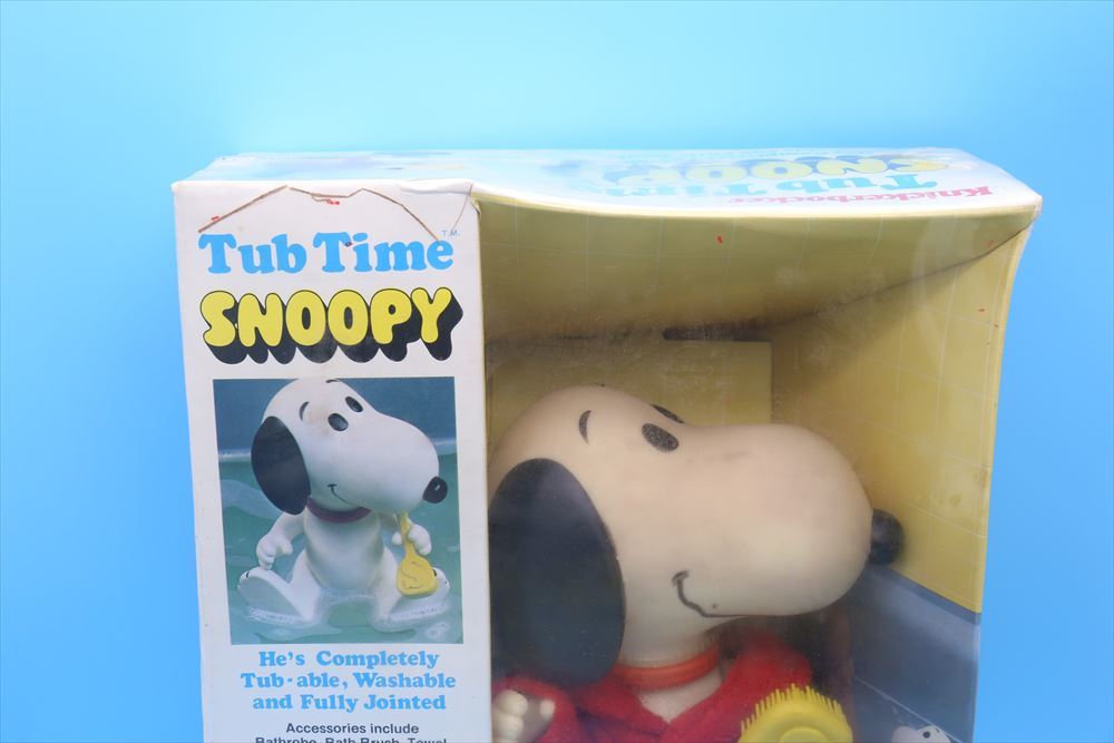 初期 Dead Stock 80s Knickerbocker snoopy Tub Time/スヌーピー 初期 Dead Stock 80s Knickerbocker snoopy Tub Time/スヌーピー
