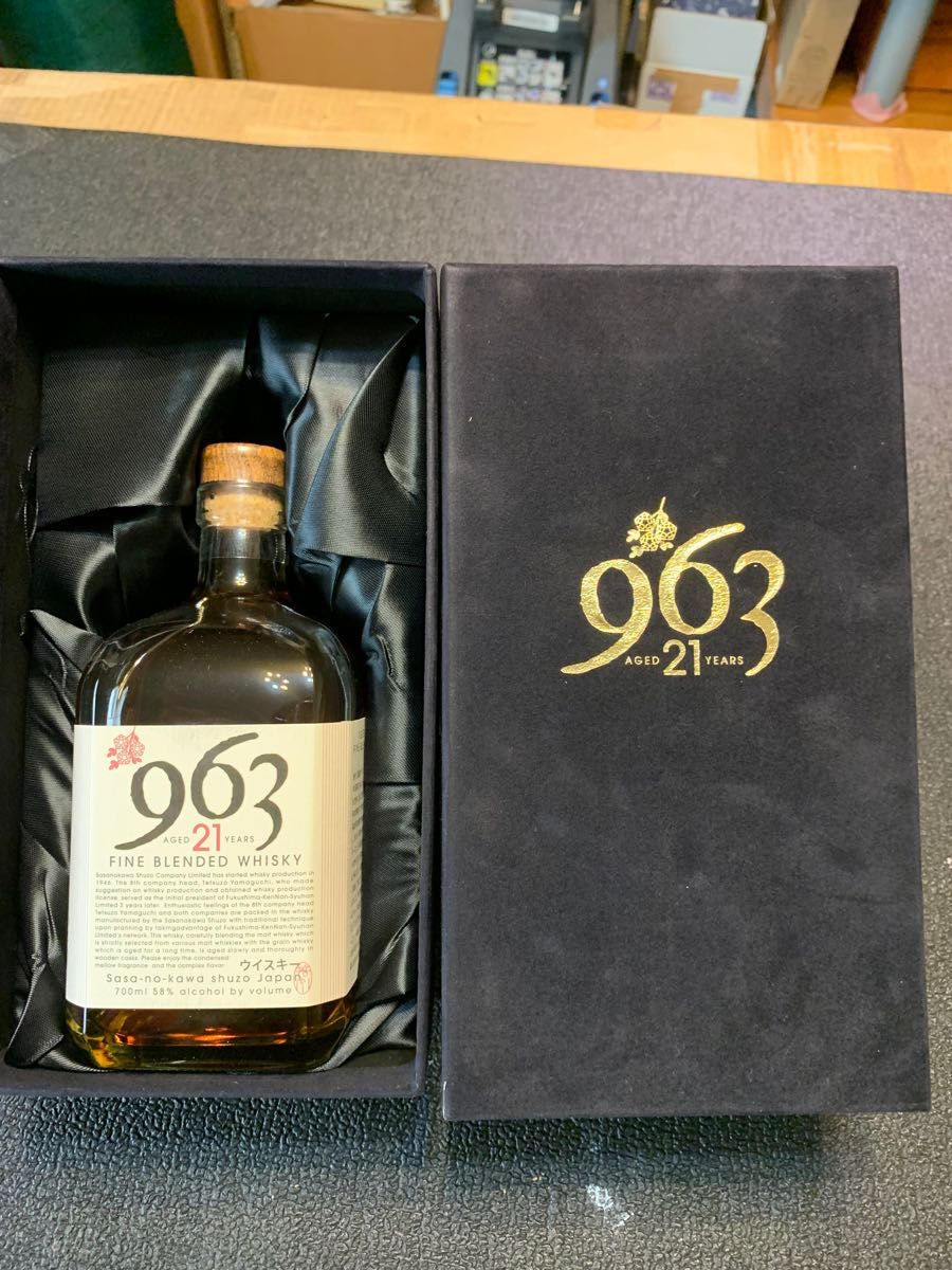 夏休みバーゲン【笹川酒造】963 ブレンデッドウイスキー 21年 700mlびん 1本 イチローズモルト生みの親