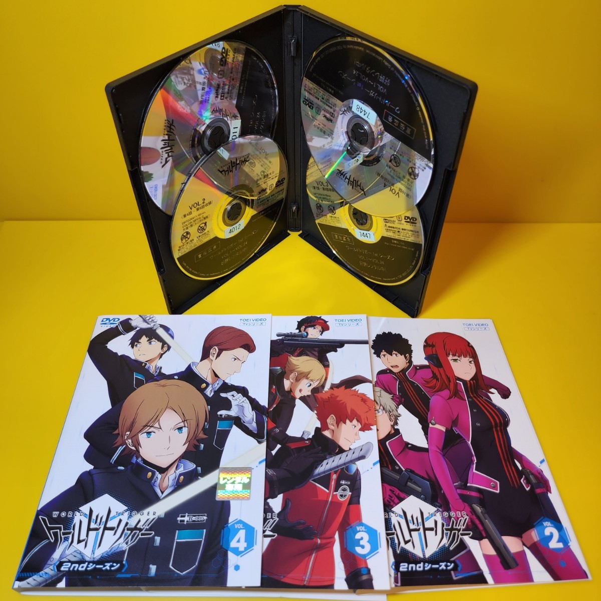  new goods case replaced world trigger DVD 1 period +2 period +3 period all 32 volume set 