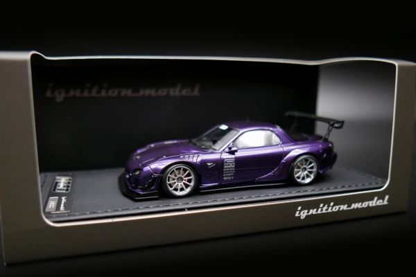 【イグニッションモデル】 1/43 FEED Afflux GT3（FD3S）Purple Metallic [IG3023]★未開封新品！