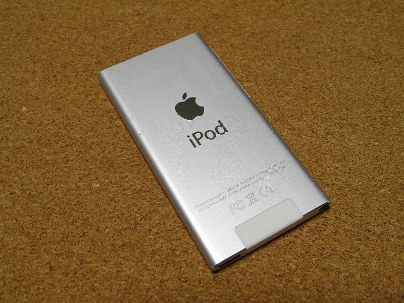 蘋果iPod nano 16GB銀MD 480J第7代1日元〜 原文:アップル　iPod nano　16GB　シルバー　MD480J　第7世代　　1円～