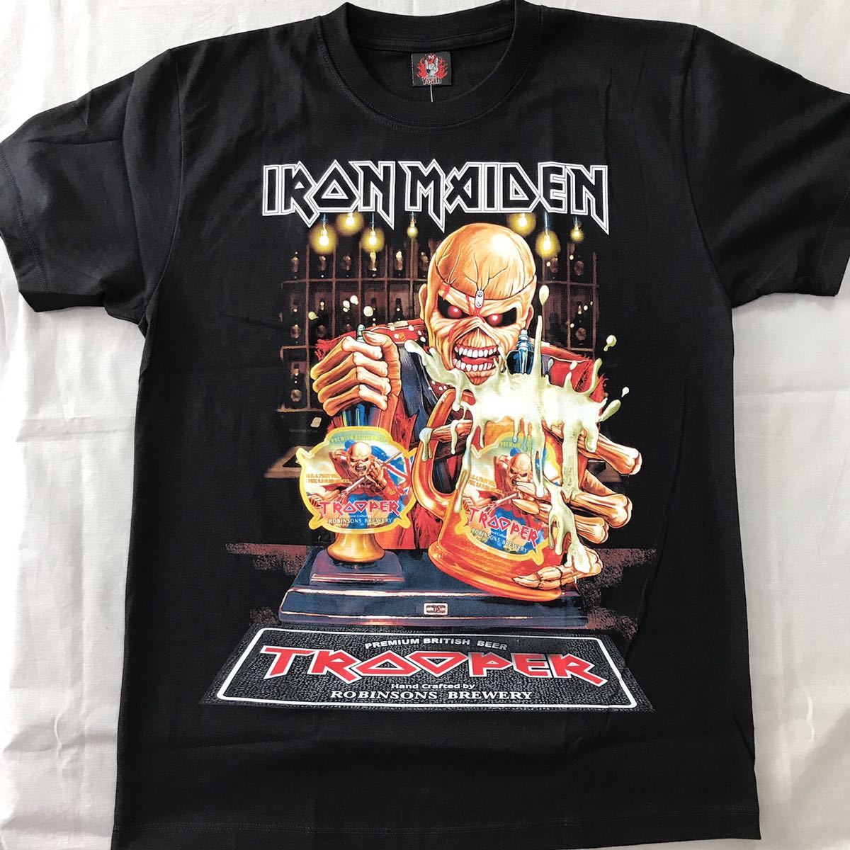 バンドTシャツ アイアン メイデン（IRON MAIDEN）新品M_画像1