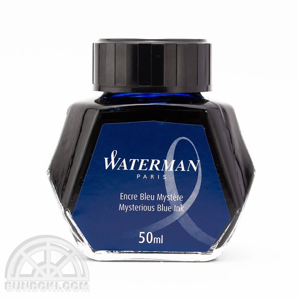 WATERMAN/ウォーターマン ボトルインク (MYSTERIOUS BLUE/ブルーブラック)_画像2