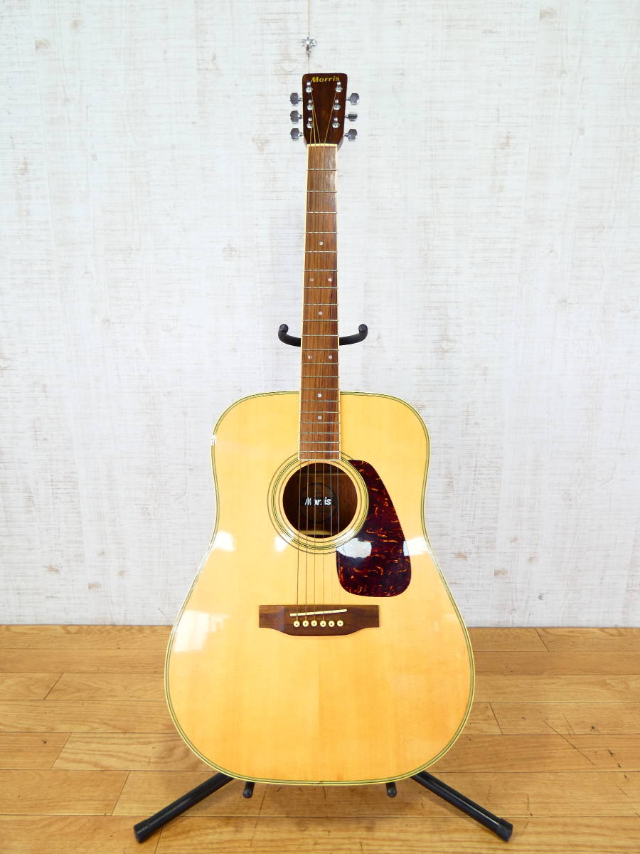 送料込】MORRIS MD506 ヴィンテージ アコースティックギター-