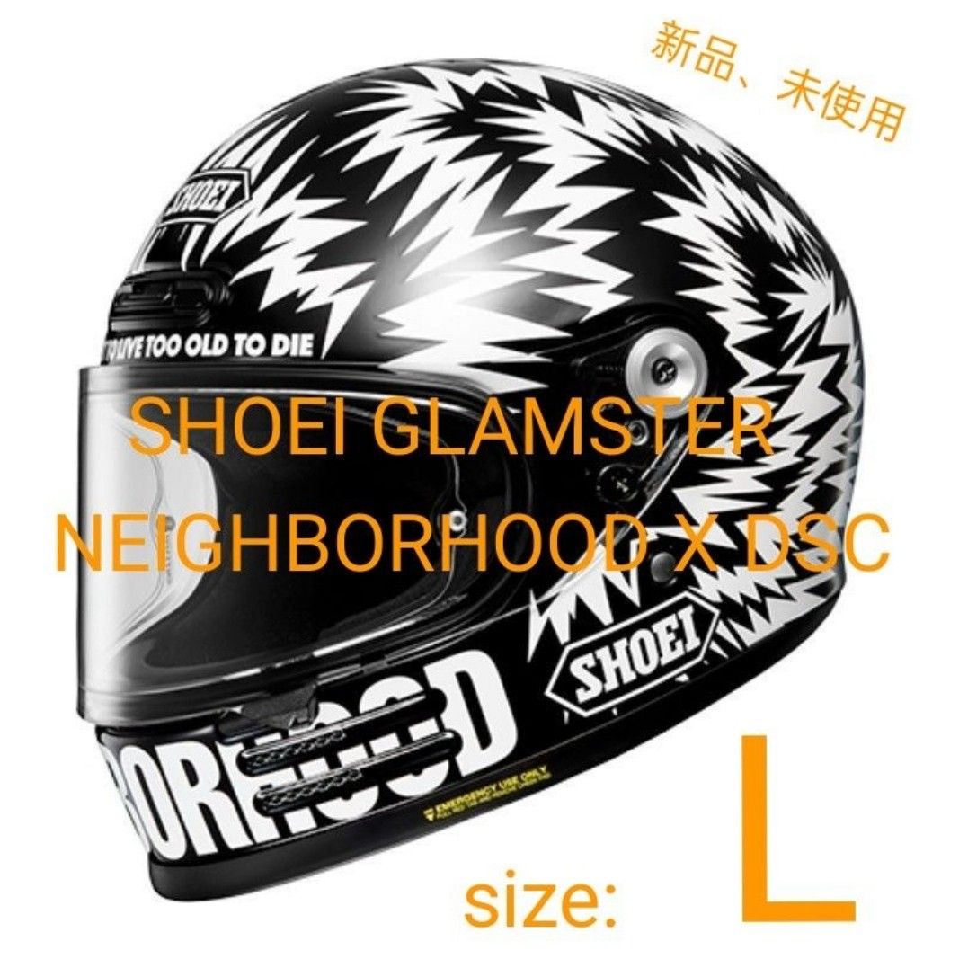 Lサイズ SHOEI Glamster NEIGHBORHOOD X DSC