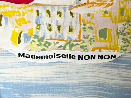 【送料無料】 Mademoiselle NONNON / マドモアゼルノンノン （レディース）半袖アロハ　レーヨン100％　日本製　開襟シャツ_画像5