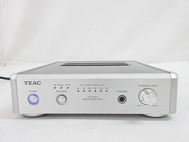 TEAC TEAC UD - H01S USB音頻DAC耳機放大器使用0730大型ETR 19 原文:TEAC ティアック UD-H01S USB AUDIO DAC ヘッドフォンアンプ 中古0730大ETR⑲