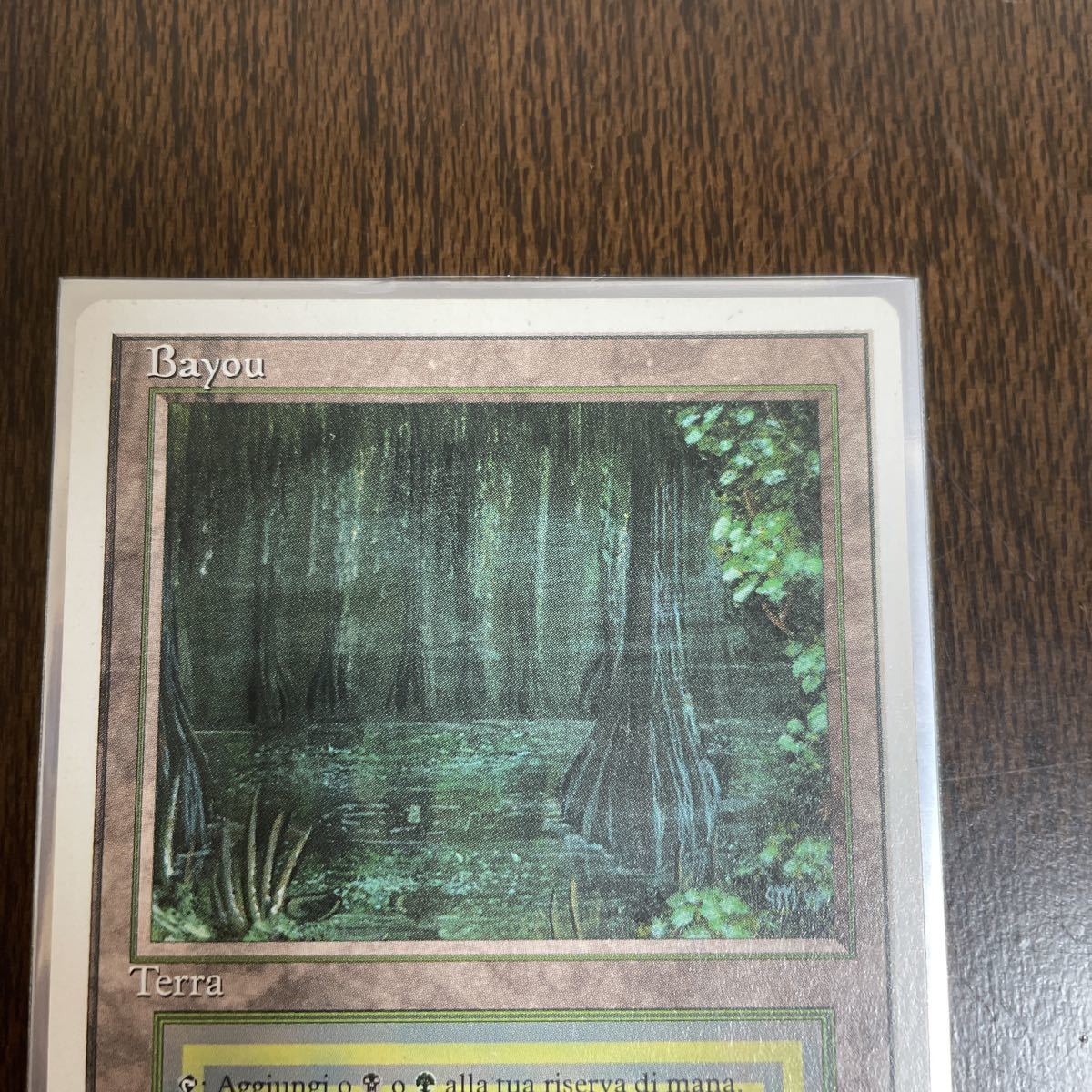 最安値に挑戦】 MTG Bayou リバイズド （伊） 状態良 デュアルランド