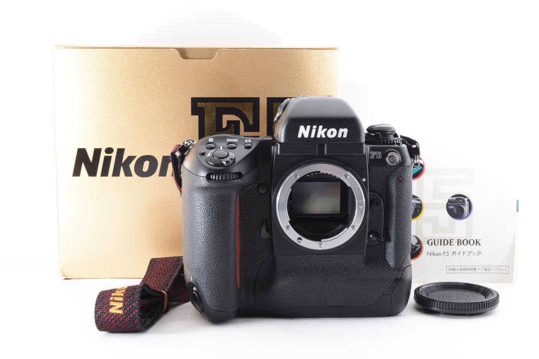 Yahoo!オークション - 【341】美品 Nikon F5 ニコン ボディ フィルム...