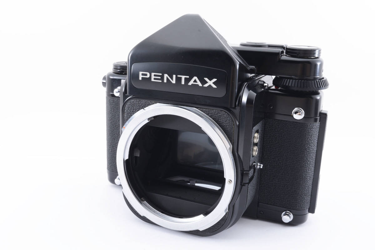 美品 Pentax 67 TTL ミラーアップ 中判フィルムカメラ 後期型 モデル ボディ Pentax 207