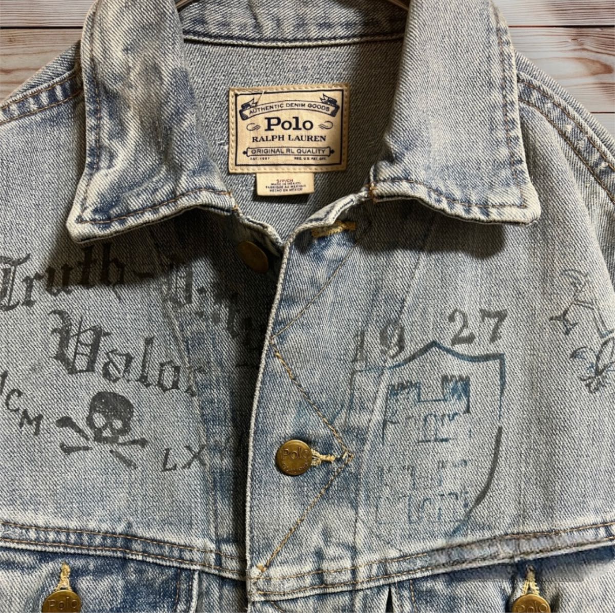 POLO Ralph Lauren DENIM JACKET ポロラルフローレン デニム POLO Ralph Lauren DENIM JACKET ポロラルフローレン デニム
