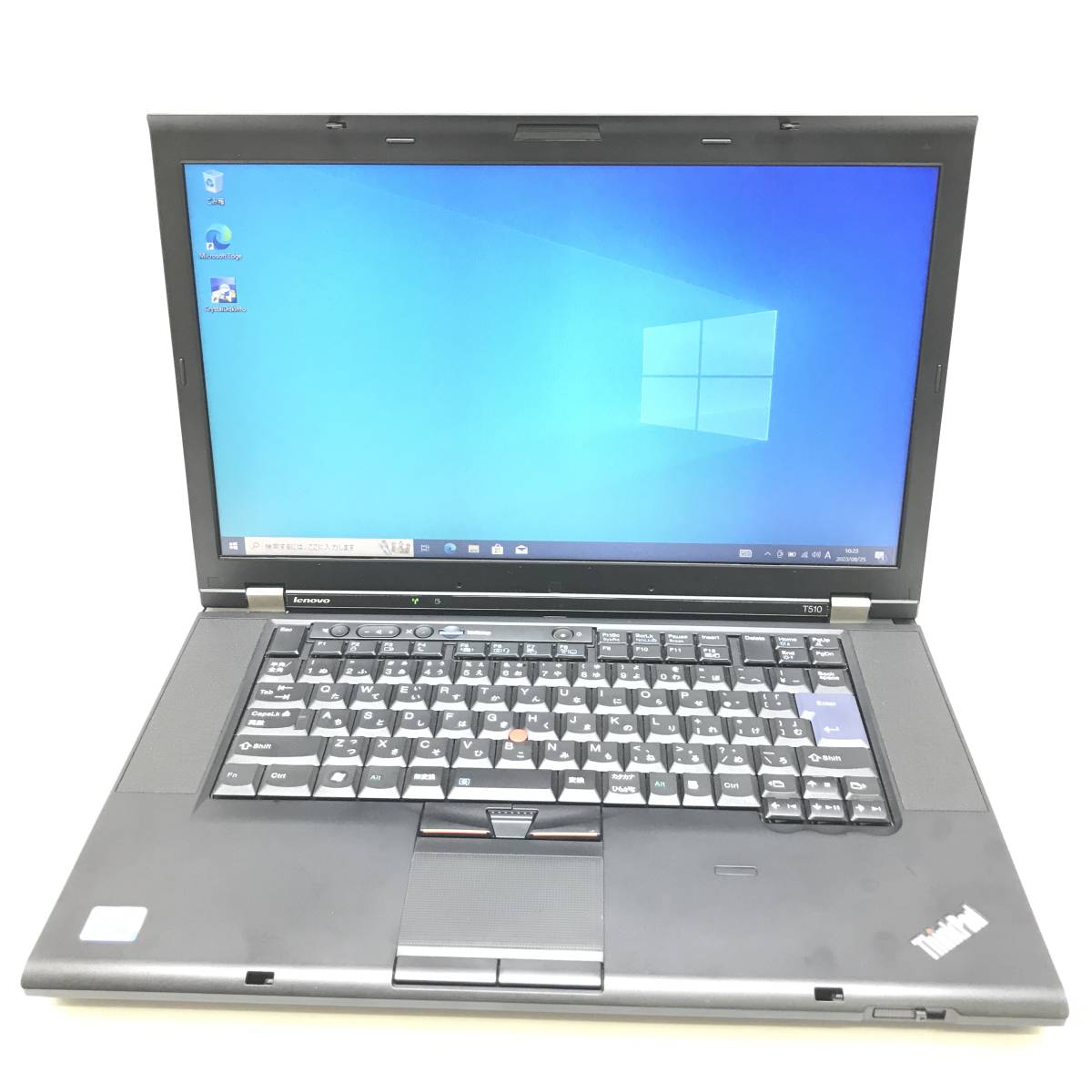 ▲動作品 Lenovo レノボ T510 Think Pad ノートパソコン Core i7 M620 2.67GHz 4.0GB SSD128GB PC Windows10 Pro アダプター付▲ M11206_画像2