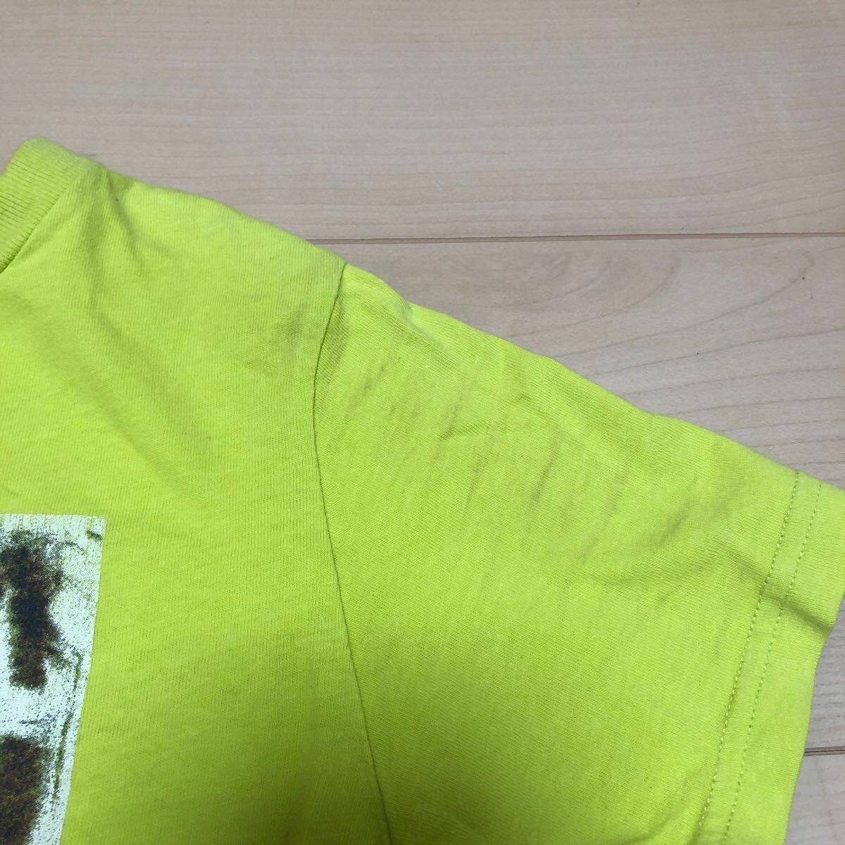 ギャップ　GAP グリーン　黄緑　プリント　Tシャツ　半袖　キッズ　130