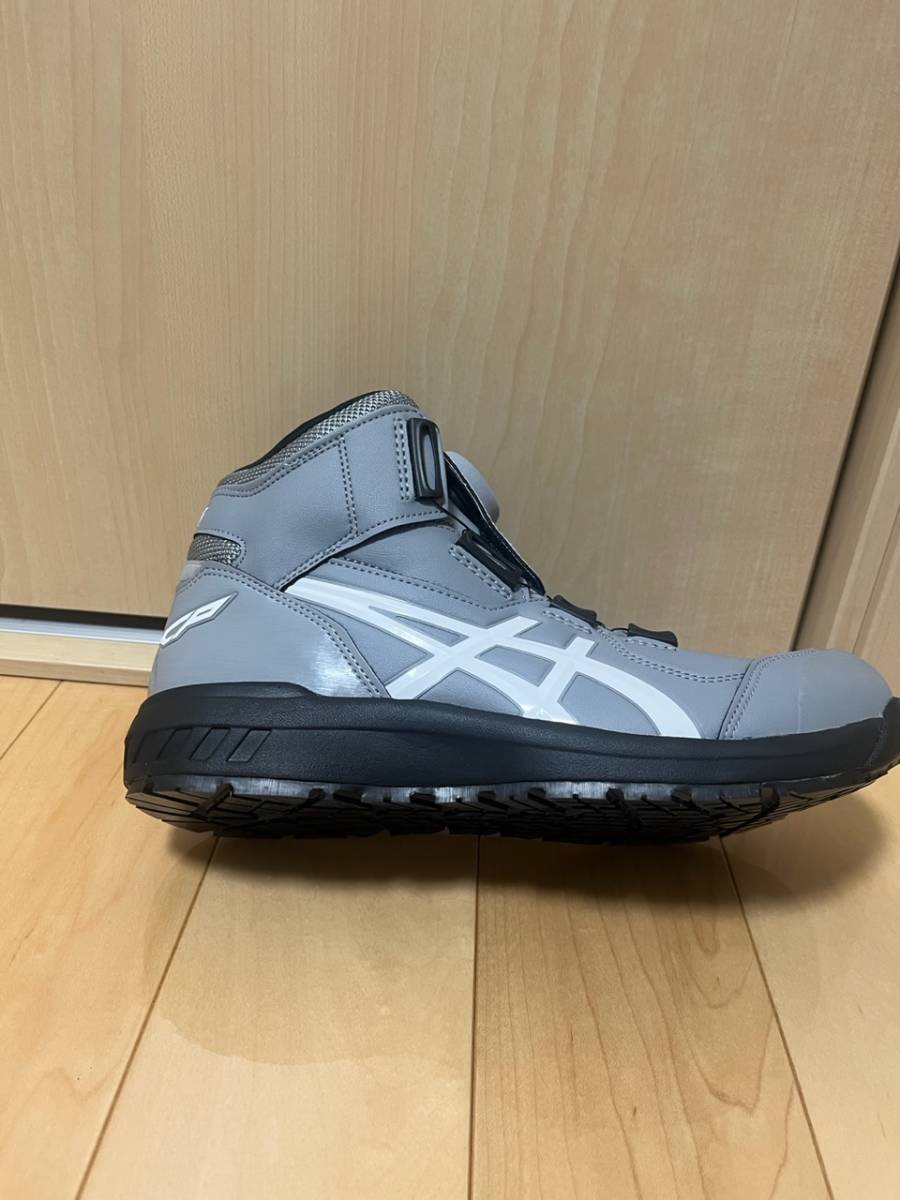 本物保証! [新品]アシックス 安全靴 グレー BOA asics 25cm 25.0cm